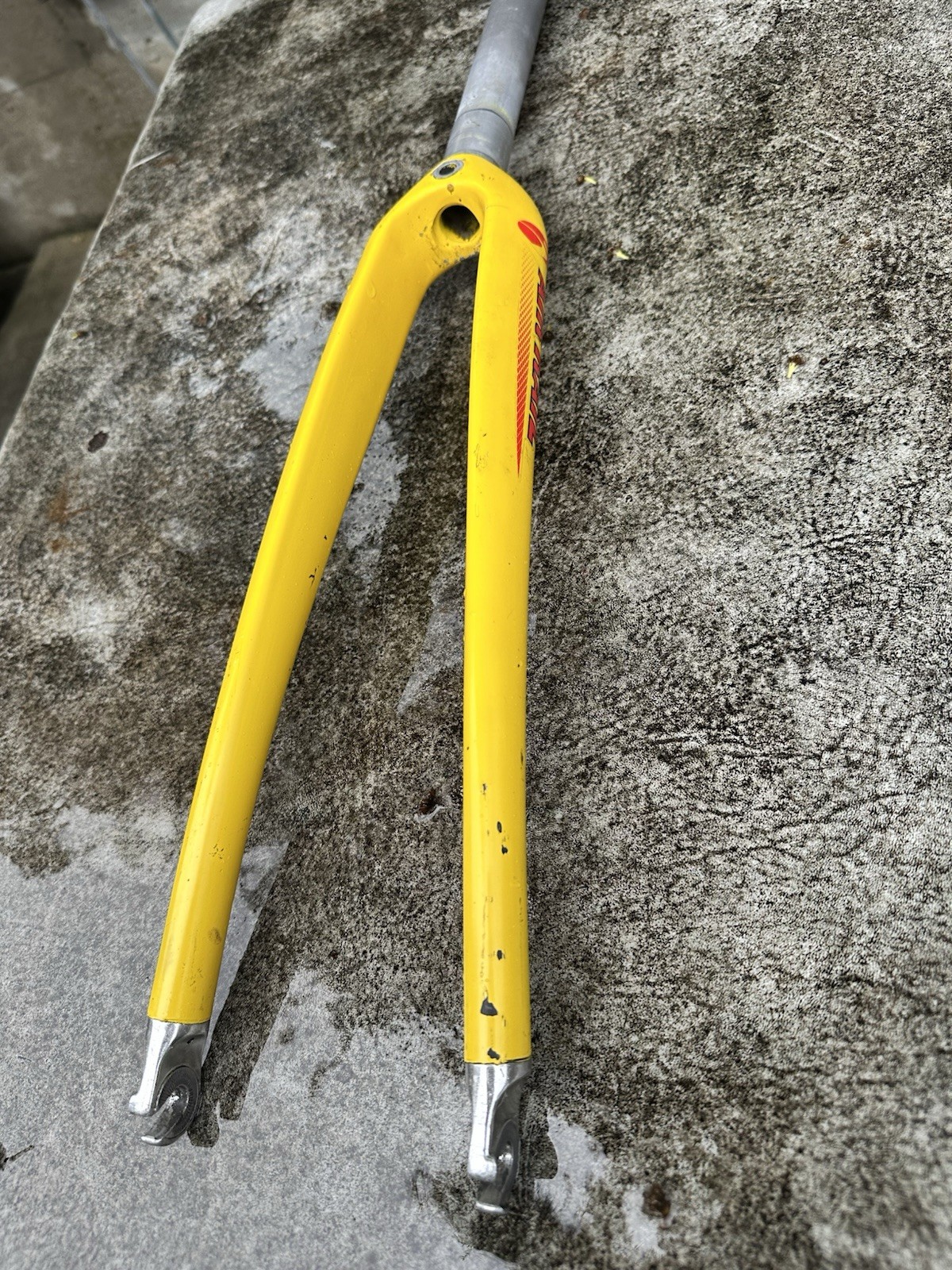 Greg Lemond Air Rail Bicycle Fork Carbon/Aluminum 280mm Steer Tube
