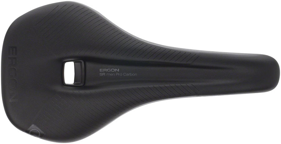 Ergon SR Pro Carbon Saddle Carbon Stealth Men’s Medium Large Synthetic Cut Out