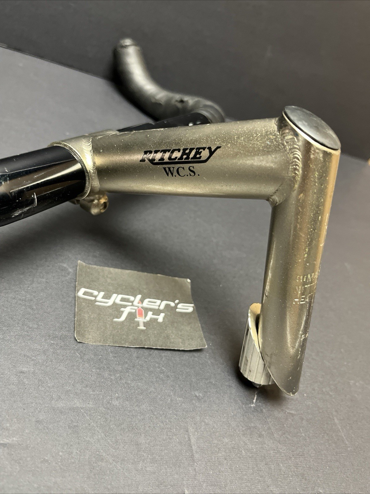Vintage Rare Ritchey WCS 1” Quill Cr-mo Road Stem 120mm 26.0, 73*Mfg by Nitto