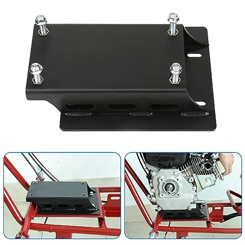 Torque Converter Motor Engine Riser Plate Kit Replacement for Predator black