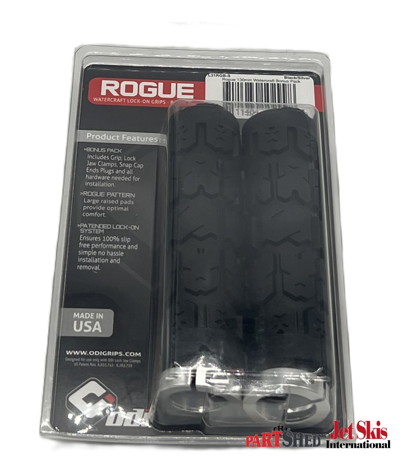 ODI ROGUE LOCK-ON MTB MOUNTAIN BIKE BICYCLE GRIPS BONUS PACK W/END PLUGS NEW