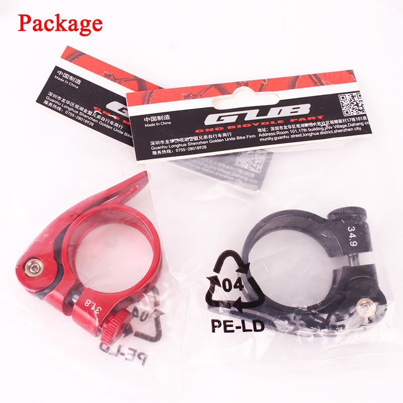 31.8/34.9mm MTB Road Bike Seatpost Clamp Quick Release Aluminium Alloy