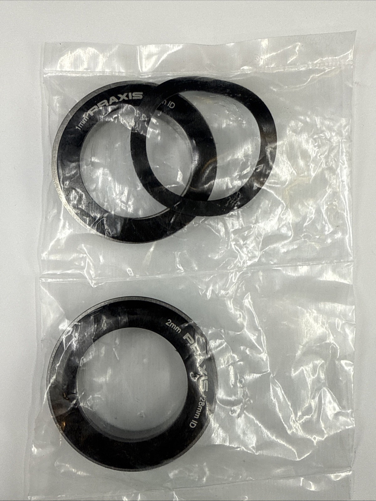 Praxis Works M30 28mm/30mm Bottom Bracket Bearings Shields & Wavy Washer NEW