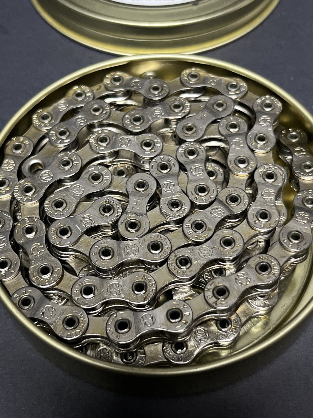 FMF Tin 1/2 x 3/32 x 116 Link Super Light Hollow Pin Bmx Racing Chain Gt Haro SE