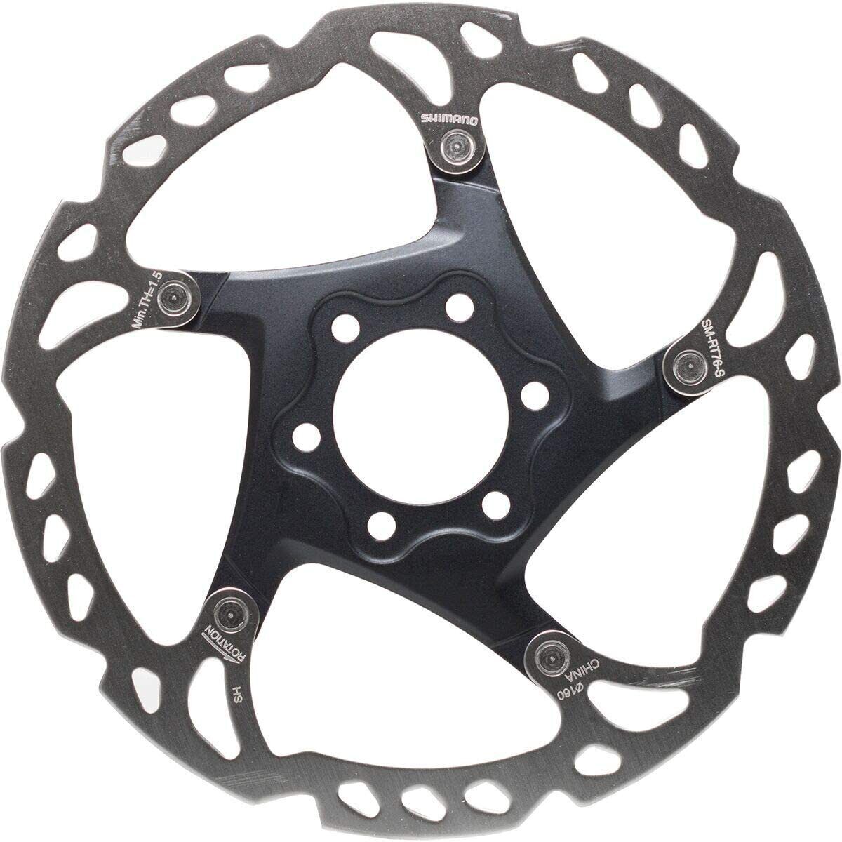 1 or 2 Shimano SLX SM-RT76-S Bike Disc Brake Rotor 6 Bolt 160mm MTB Bike Rotors
