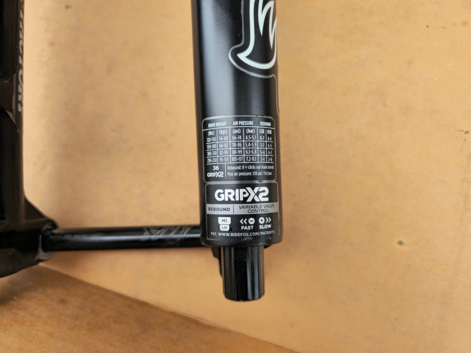 2026 Fox 36 Factory Grip X2 – 150mm / 29″