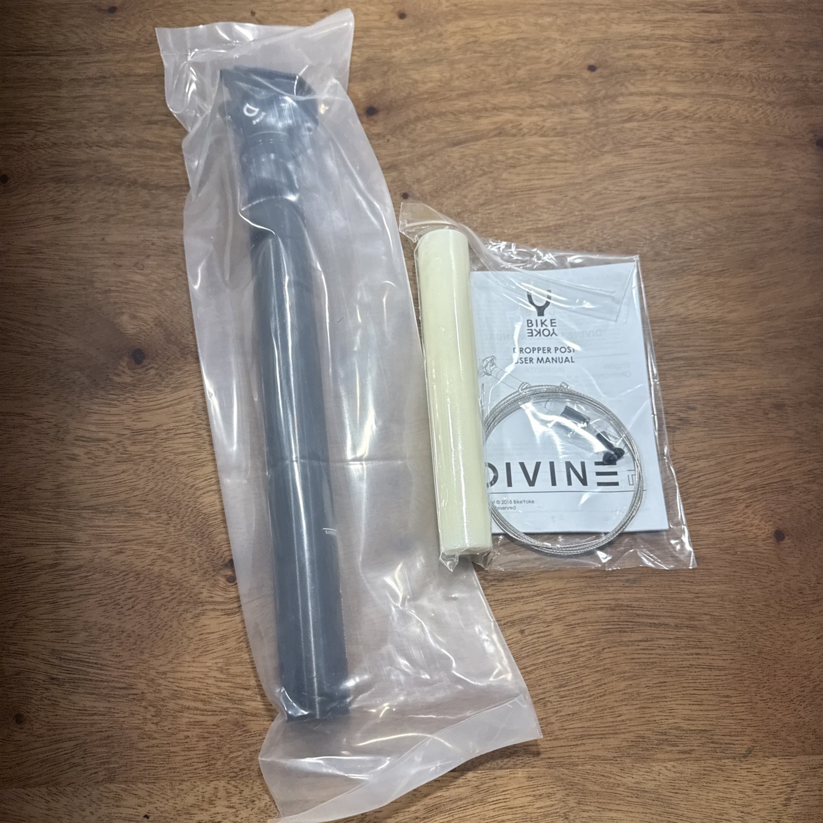 Bike Yoke Divine SL 125mm Dropper Seatpost Post without Remote 30.9mm 400mm