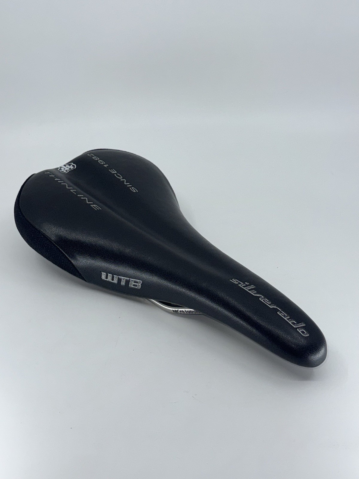 WTB Silverado Thinline Titanium Mountain Road Bike saddle black 133mm X 280mm