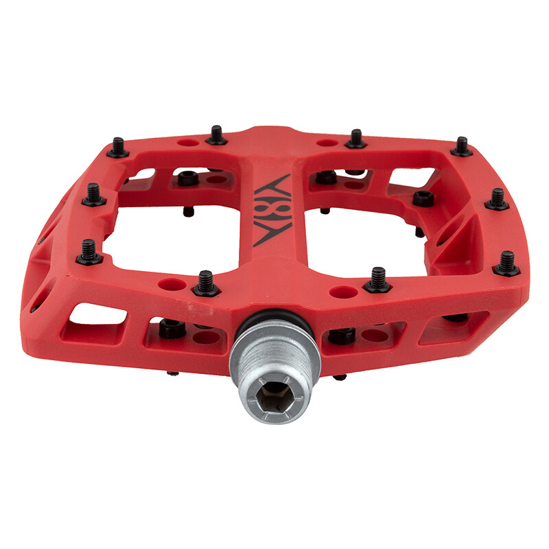 PEDALS OR8 RETOX 9/16 RED