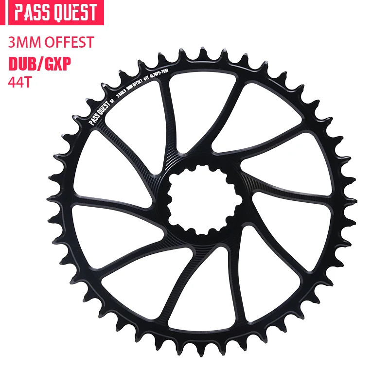 3mm Offset Chainring 40T-54T Narrow Wide Chainring for ROAD/Gravel Bike 9-12S