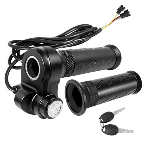 Full Twist Throttle for Ridstar with 2 Keys, Universal Throttle Grips for