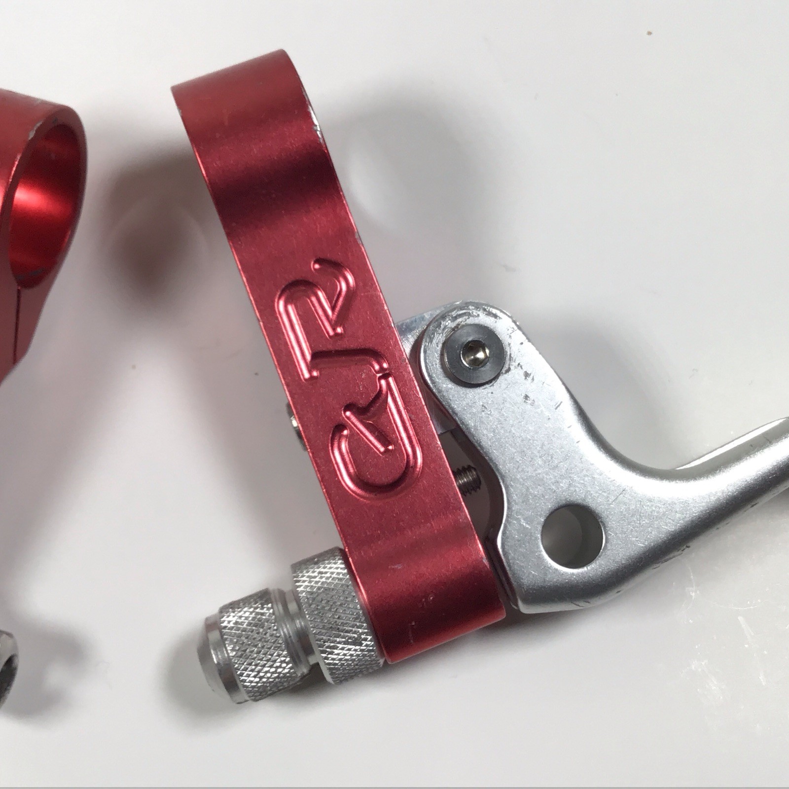 Gravity Research Power Plant Brake Lever Set Cantilever Red Vintage MTB Grafton
