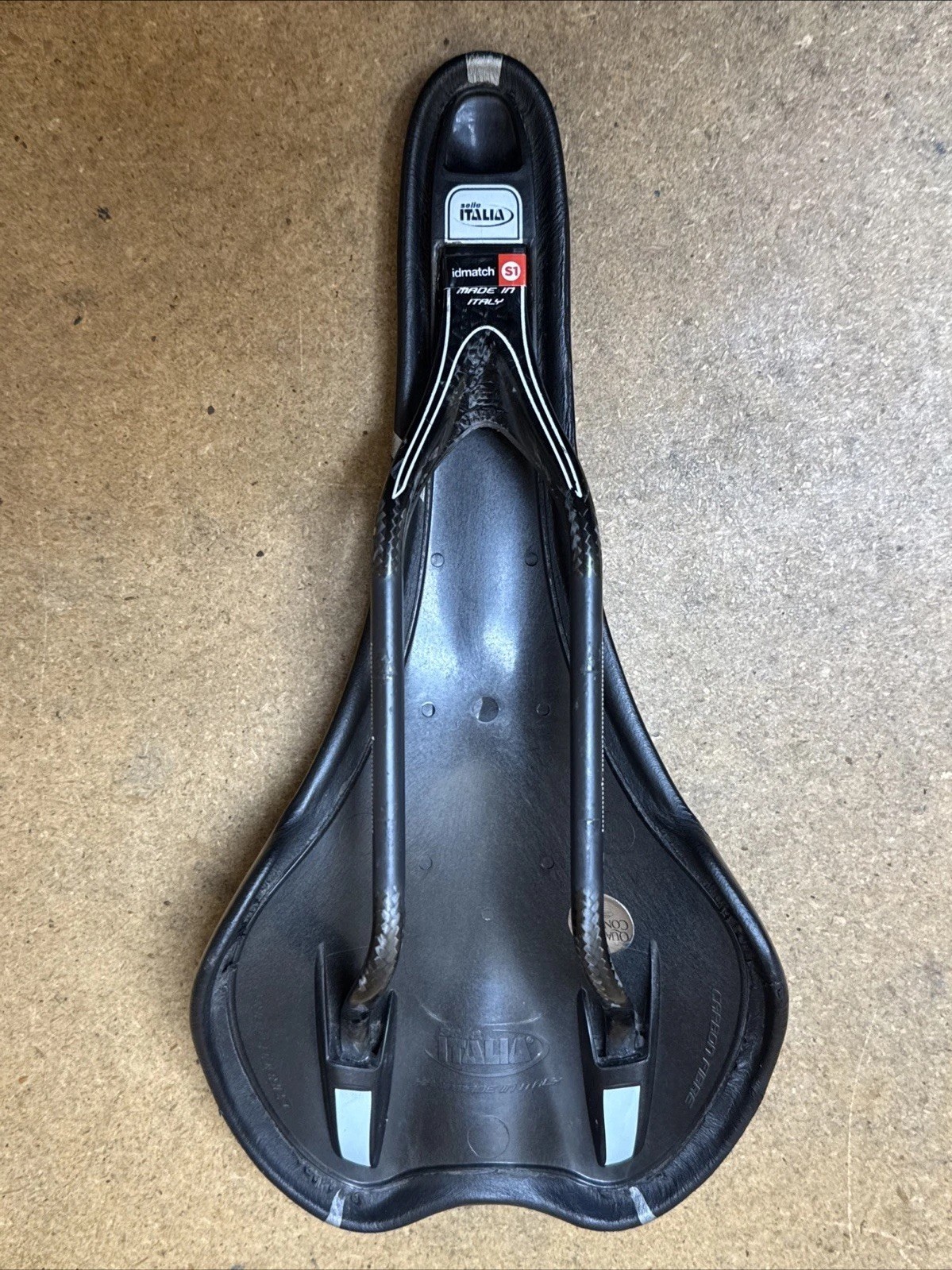 Selle Italia SLR Kit Carbonio Saddle Carbon Fiber Rails 125g ID Match S1