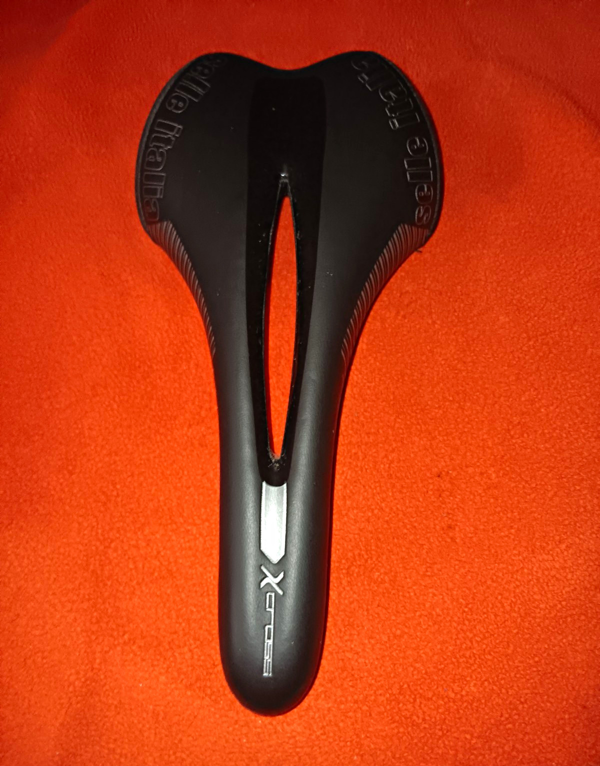 Selle Italia X1 Black Cutaway Bicycle Saddle Seat Fiberglass Road Bike