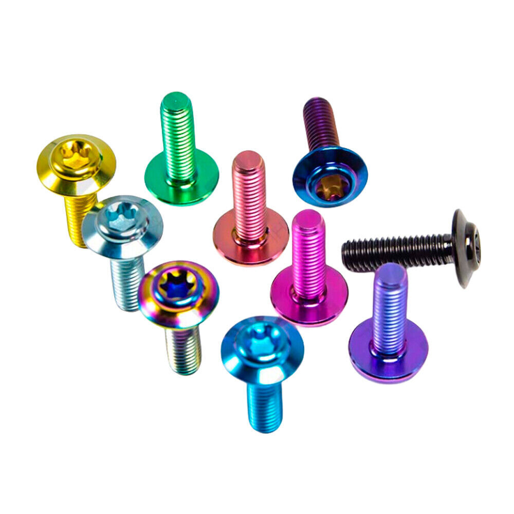 Titanium Screw M6x15 20 25 30mm Ti Bolt umbrella head motorcycle fastener
