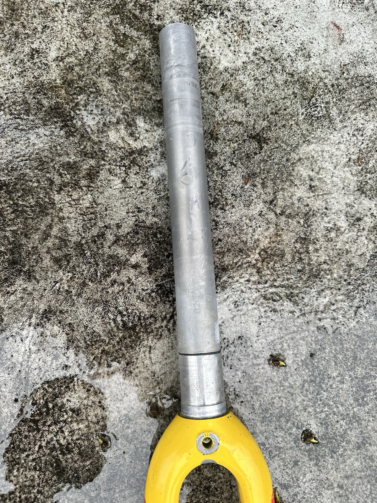 Greg Lemond Air Rail Bicycle Fork Carbon/Aluminum 280mm Steer Tube