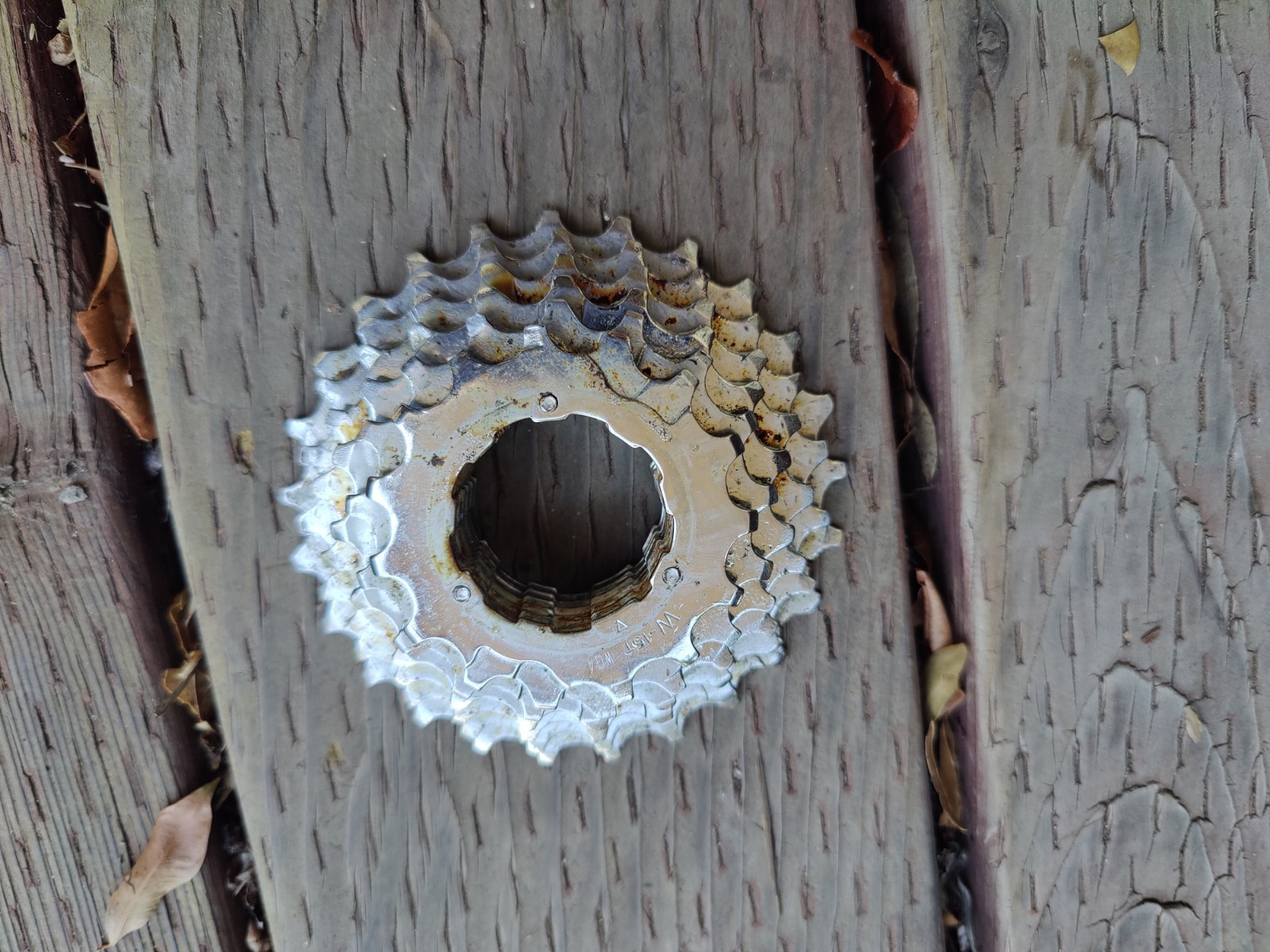 Shimano 7 Speed Cassette Incomplete Hyperglide 15-25 Teeth Used