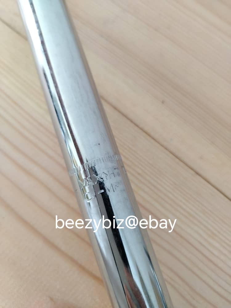 GT Seatpost 22.6mm BMX CROMOLY Bicycle Seat Post Old School CrMo Cr Mo Freestyle