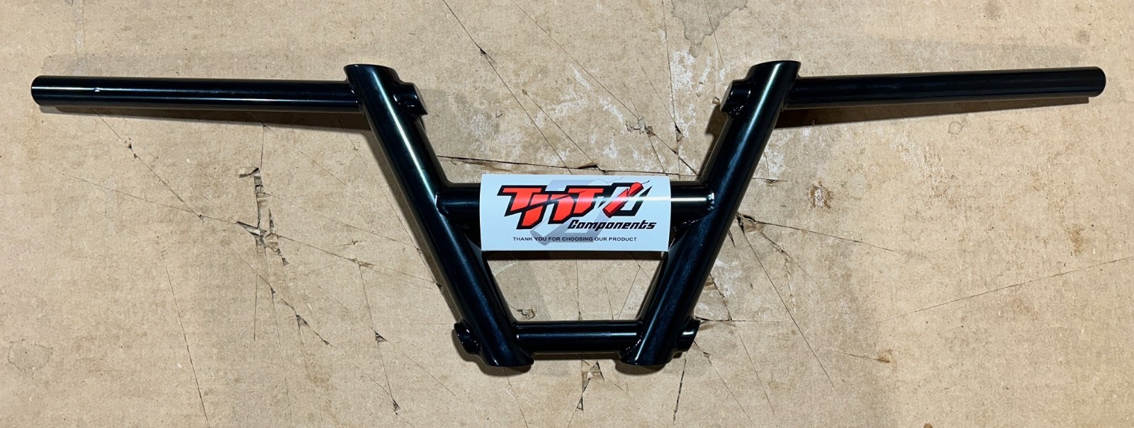 BMX – TNT BICYCLES 6 PIECE HANDLEBAR (7″ RISE) – BLACK (DISCOUNTED – SALE ITEM)