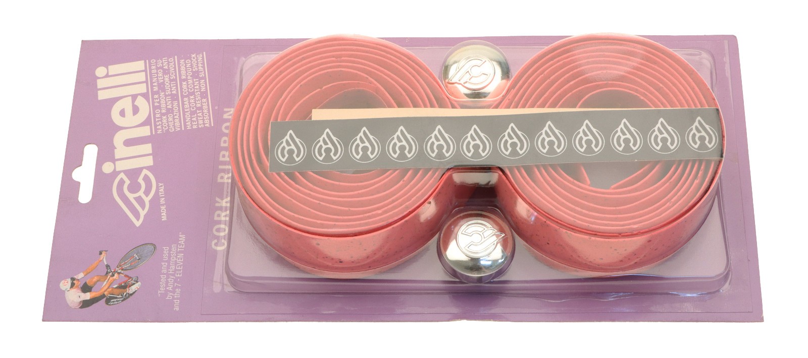 Cinelli Cork Ribbon Handlebar Tape Road Bike Pink NEW NOS NIB