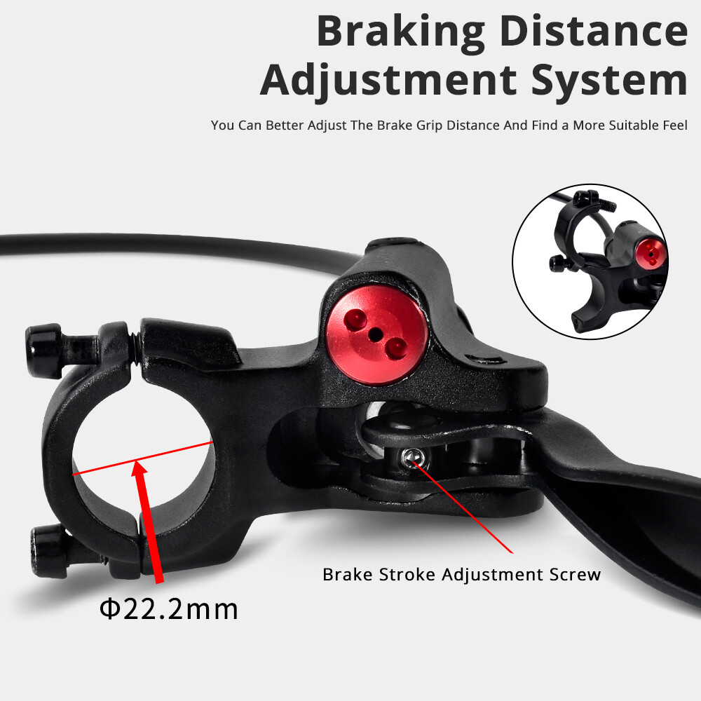 MTB 4 Piston Hydraulic Disc Brake 800mm/1400mm Mountain Bike Oil Pressure Brake