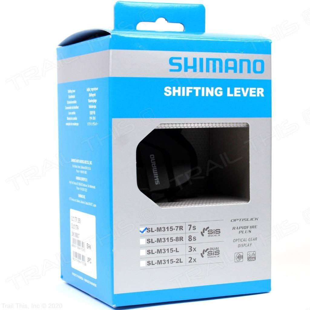 Shimano Altus SL-M315 7-Speed Bicycle Right Rear Rapidfire Trigger Shifter