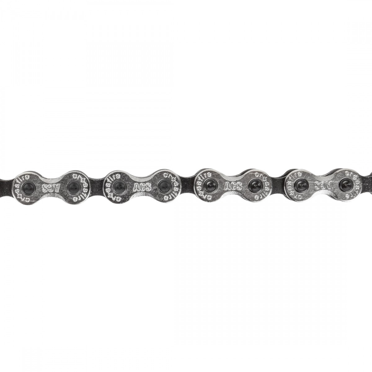 ACS Crossfire Chain Single Speed 1/2 x 1/8 106 Links Silver Bike Bicycle