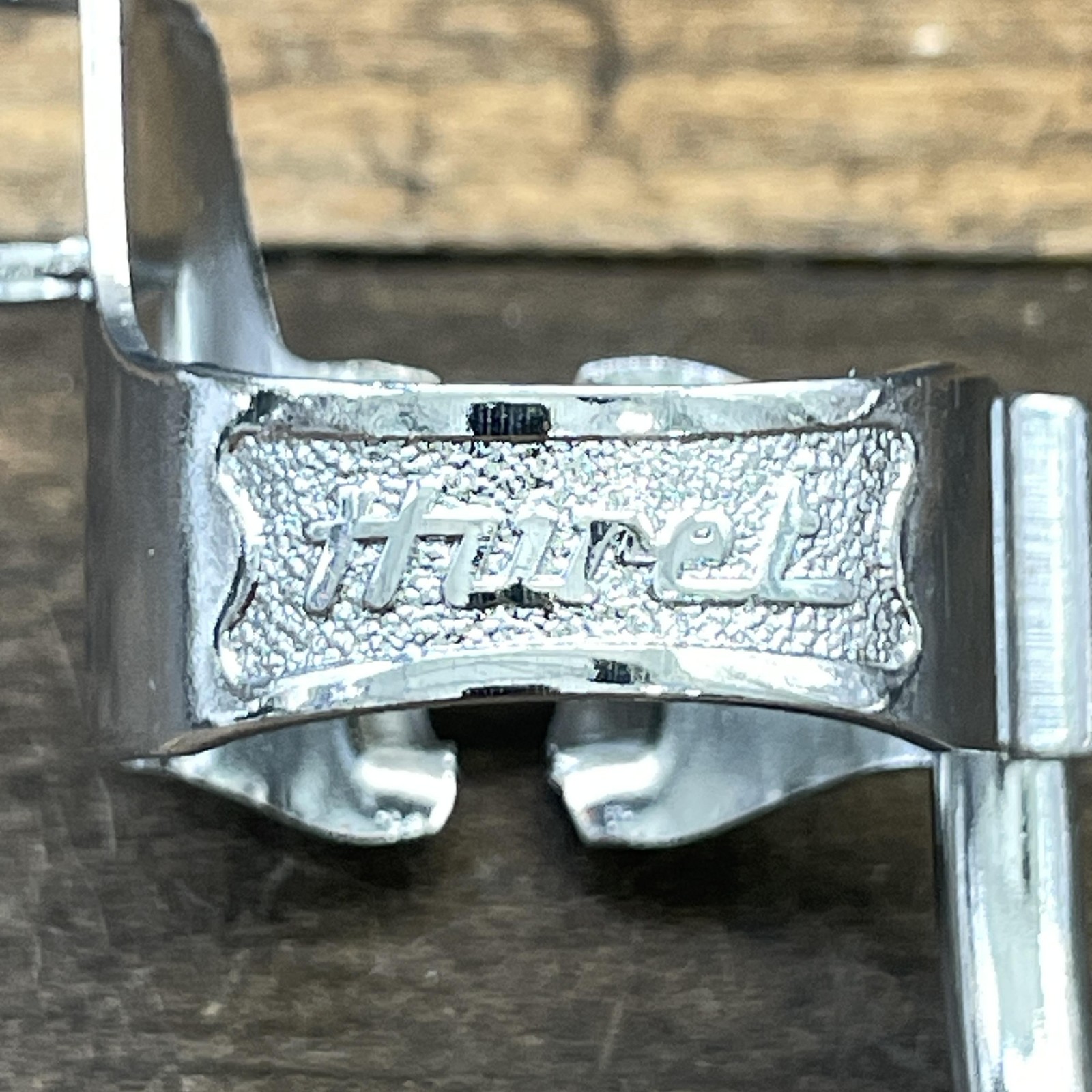 Vintage Huret Shift Cable Guide Silver Steel 1in France Bicycle Bike