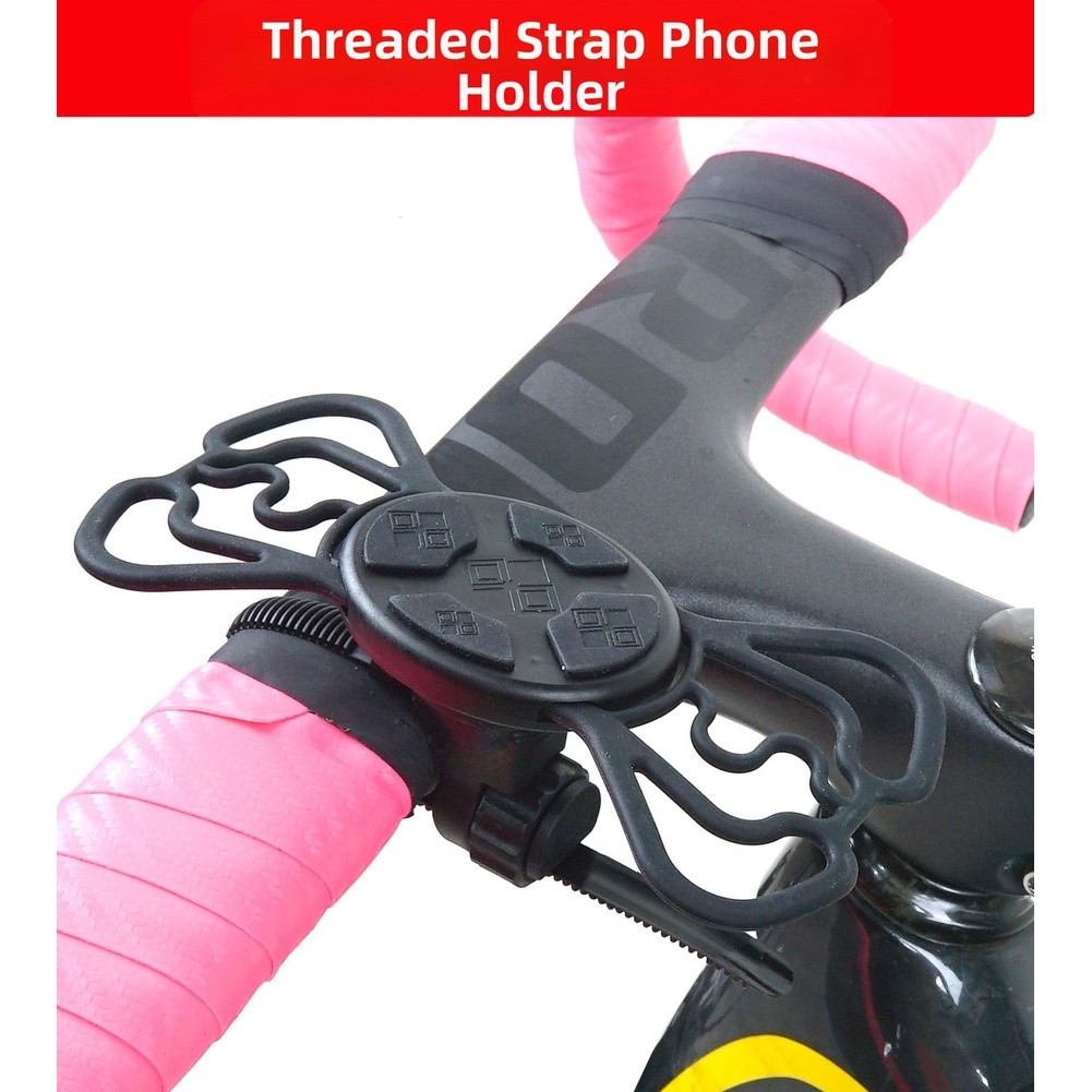 New Bike Computer Mount For Garmin Nylon And Silicone 4.7-6.9inches Phone Holder