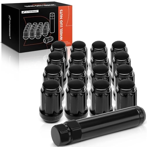 16-PC M12x1.5 Wheel Lug Nuts W/Socket Key Compatible with Can-Am & Honda &