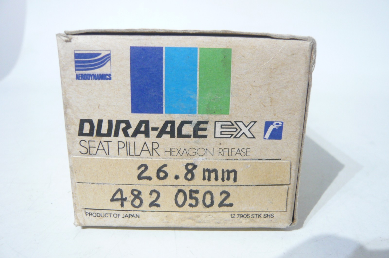 Shimano SP-7200 1981 Dura-Ace EX 26.8mm x 200mm fluted aluminum tubing seat post
