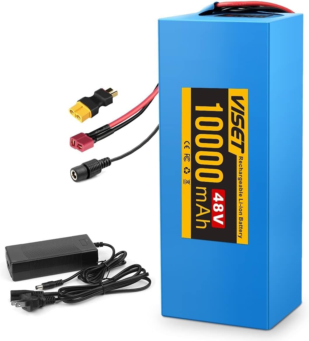 48V 10Ah Ebike Battery Lithium ion Battery for 250W-1000W Electric Bicycle