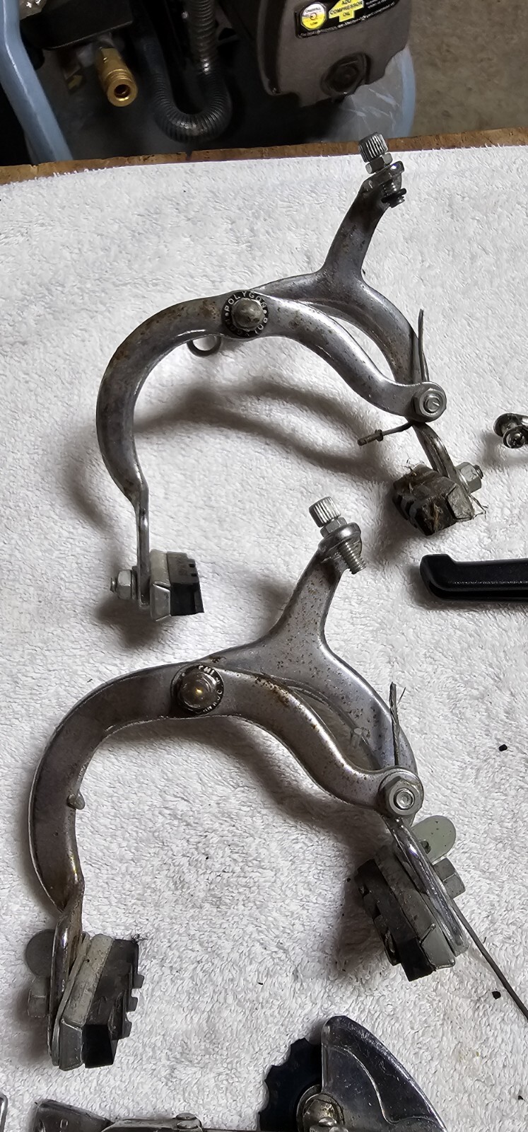 Vintage Shimano Shimano Lot Tourney Deraileurs SL-MT36 MT50 Resentel Levers
