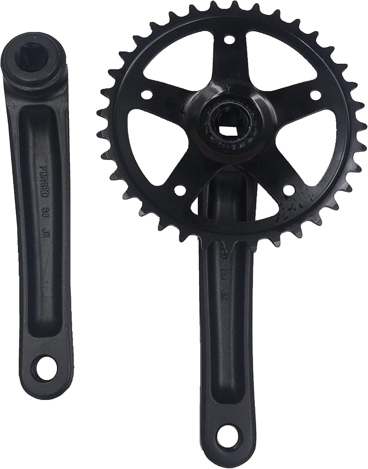 CDH Single Speed Crankset 36T 170mm Crankarms Mountain Road Bike – Square Taper