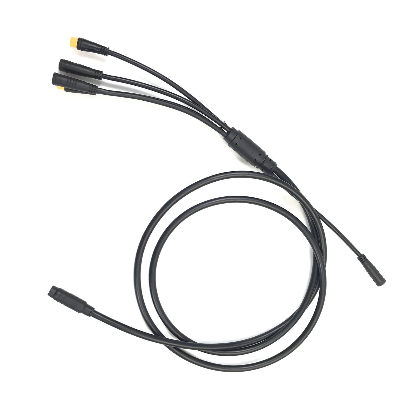 1x Electric Bicycle E-bike Integration Cable Waterproof 1 to 5 For KT Controller