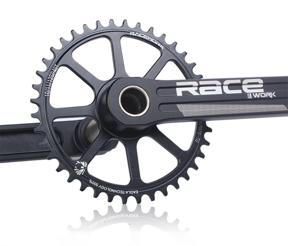 170/172.5/175mm Road Bike Crankset Single Chainring 10/11/12 Speed 40/42/44T BB