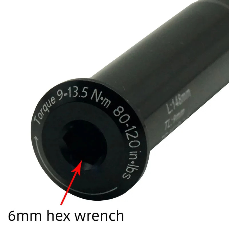 158mm Bike Front Thru Axle 15x110mm Boost Fork Lever MTB Road Bicycle Shaft