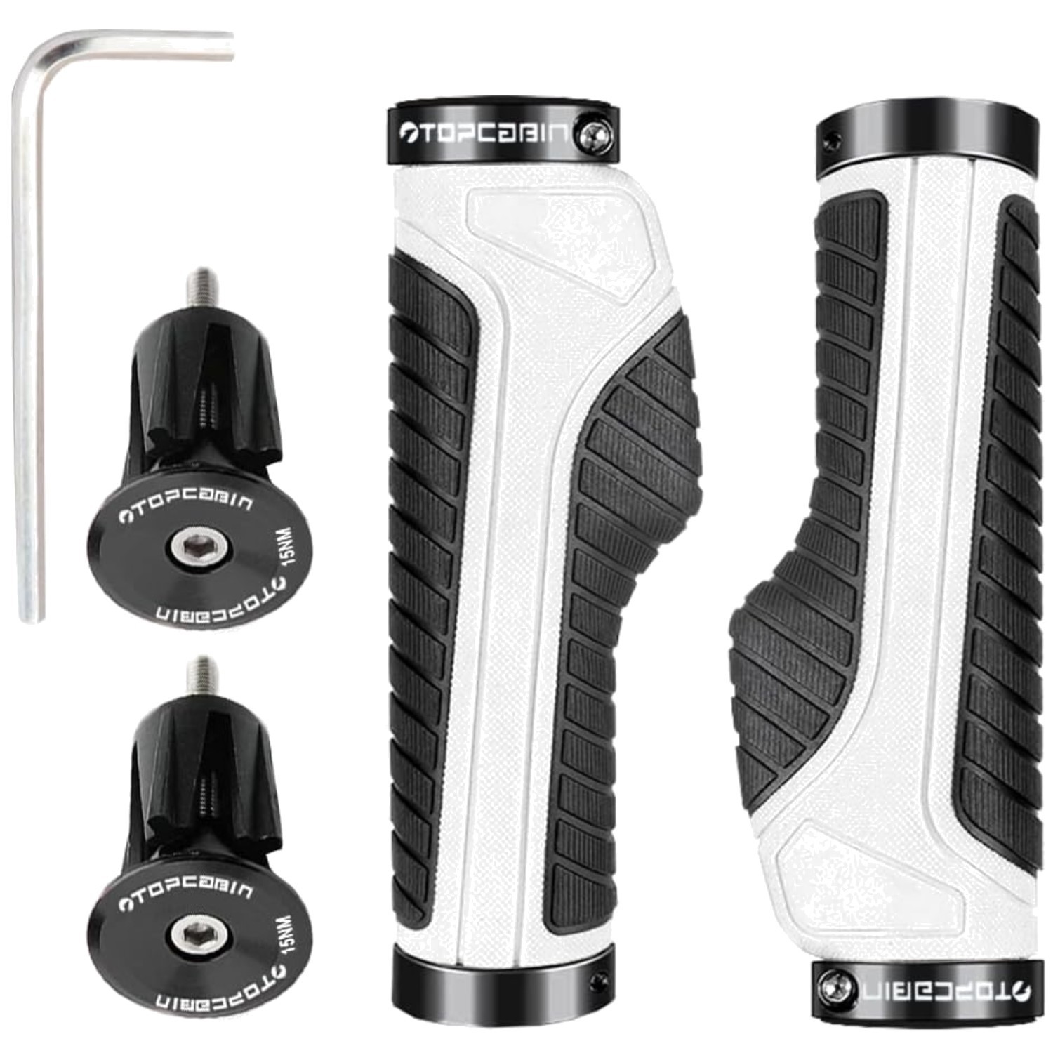 Universal Bike Grips with Aluminum Lock
