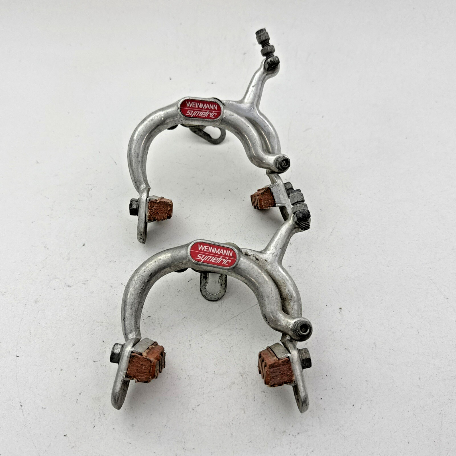 Vintage Weinmann Symetric Brake Caliper Set 813 Side Pull Silver Road Bike A64
