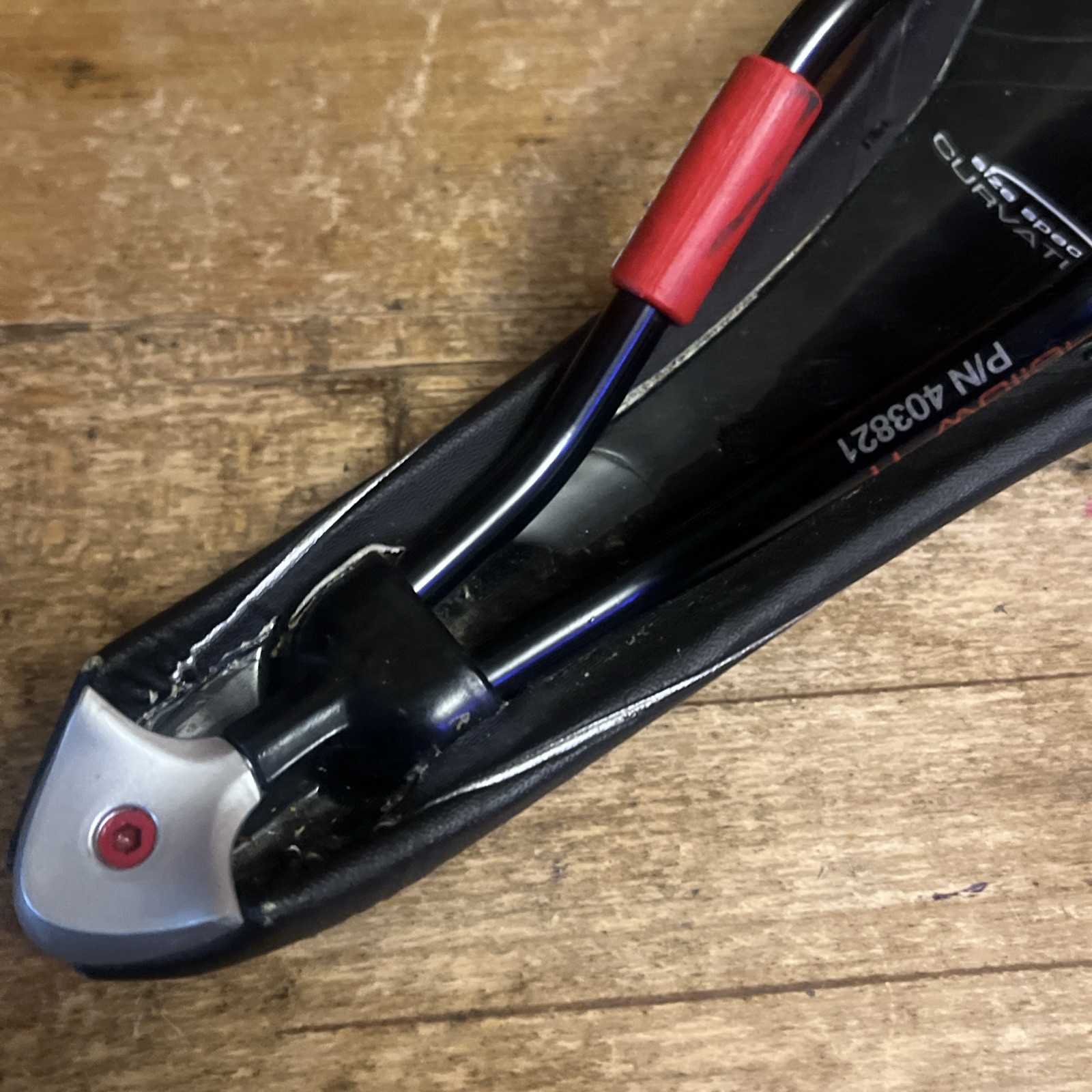 Vintage Bontrager RXL Inform Saddle 270 mm Length 140 Width Ti Rails Tempt Tech