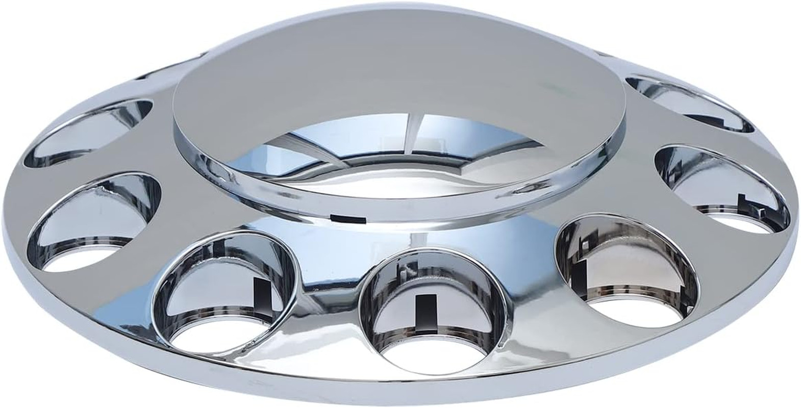 Plastic ABS Chrome Plated Front Axle Cover Kits Hub Caps for Semi Trucks with Th