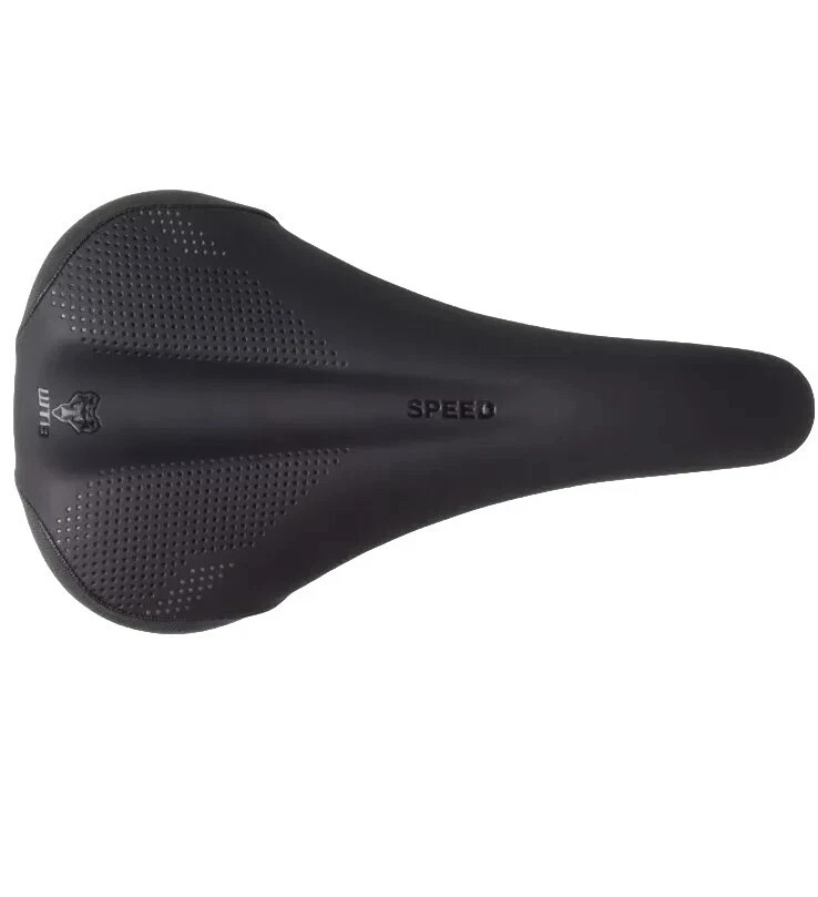 WTB Speed Fit Right medium steel bicycling saddle, new black 145x270mm