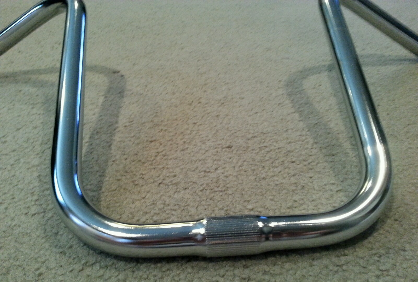 QUALITY CHROME BICYCLE U HANDLE BARS 13″ (25.4mm) SCHWINN STINGRAYS,LOWRIDER