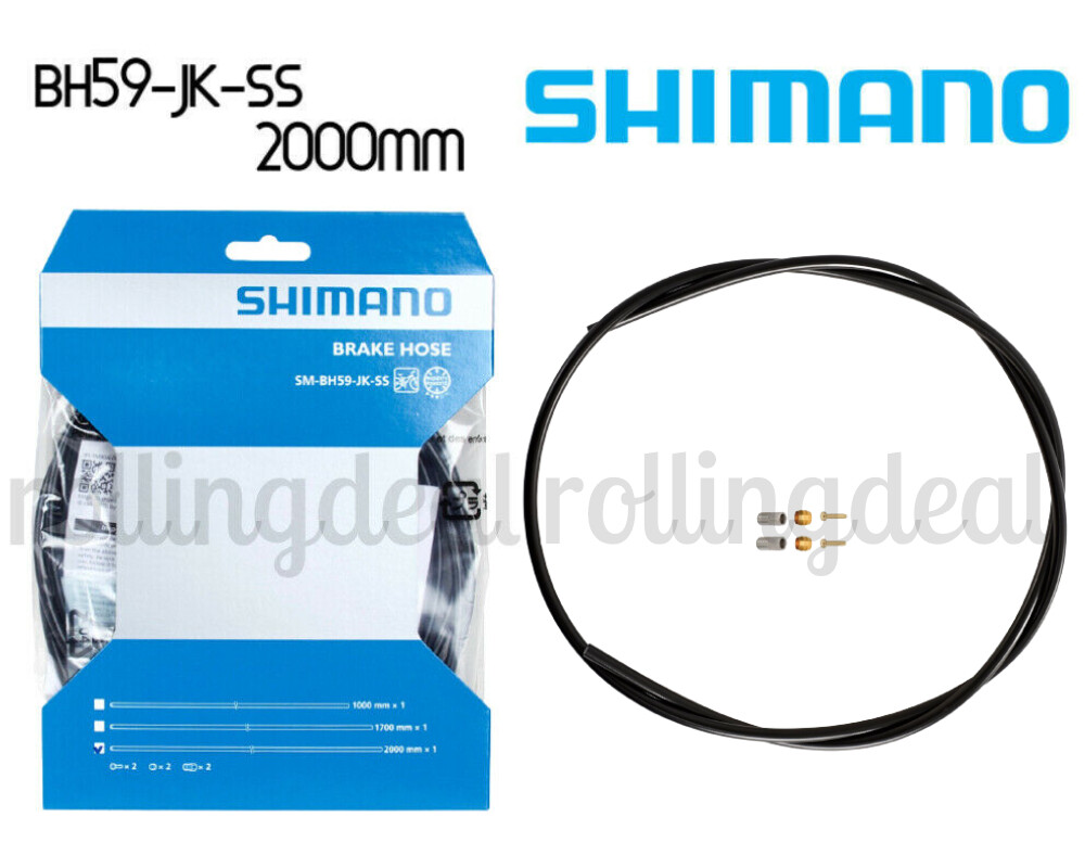 Shimano BH59-JK-SS (2000mm) Disc Brake Hose Kit Black NIB