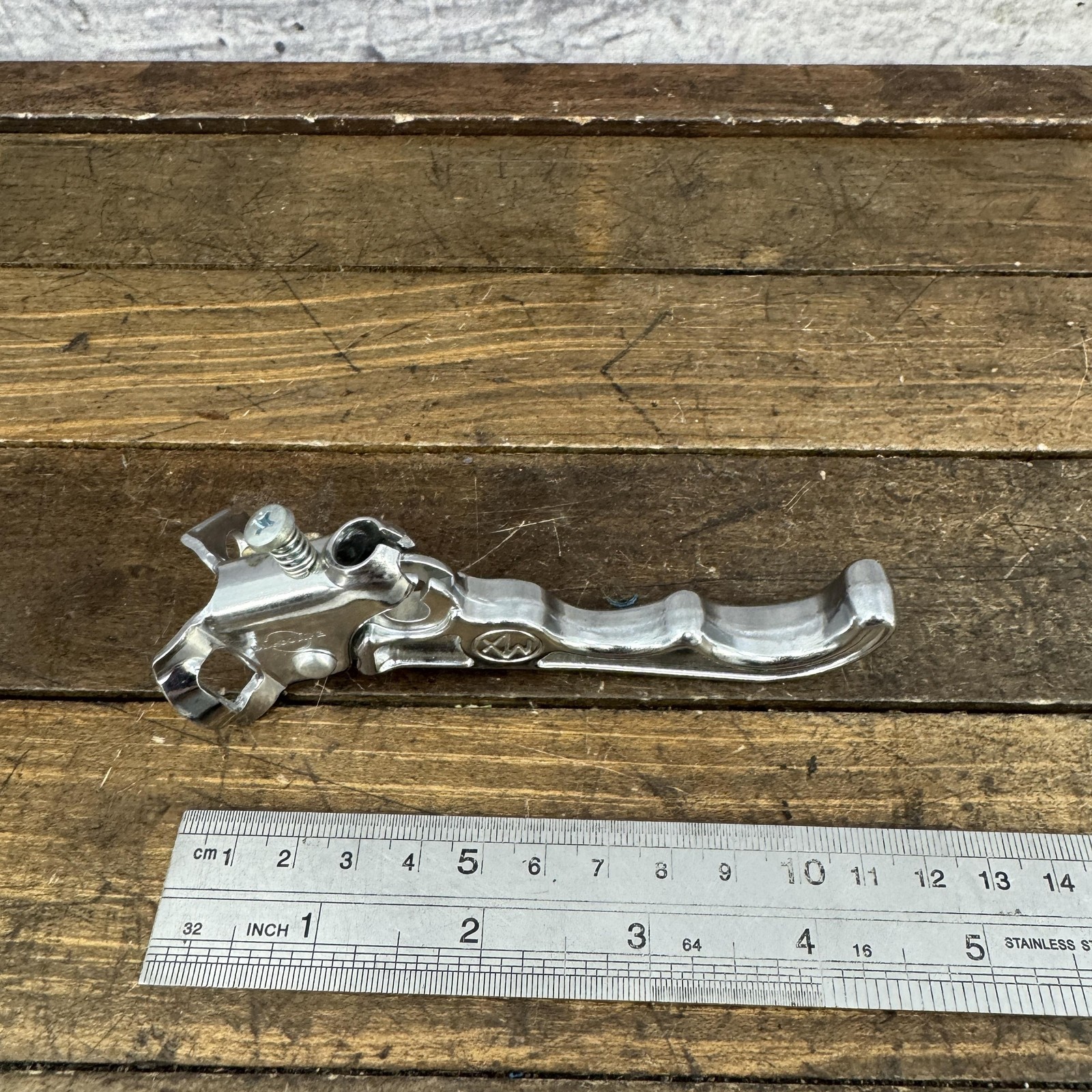 Vintage Dia-Compe Tech 2 BMX Brake Lever Right Chrome NOS 3-Finger 80s No Clamp