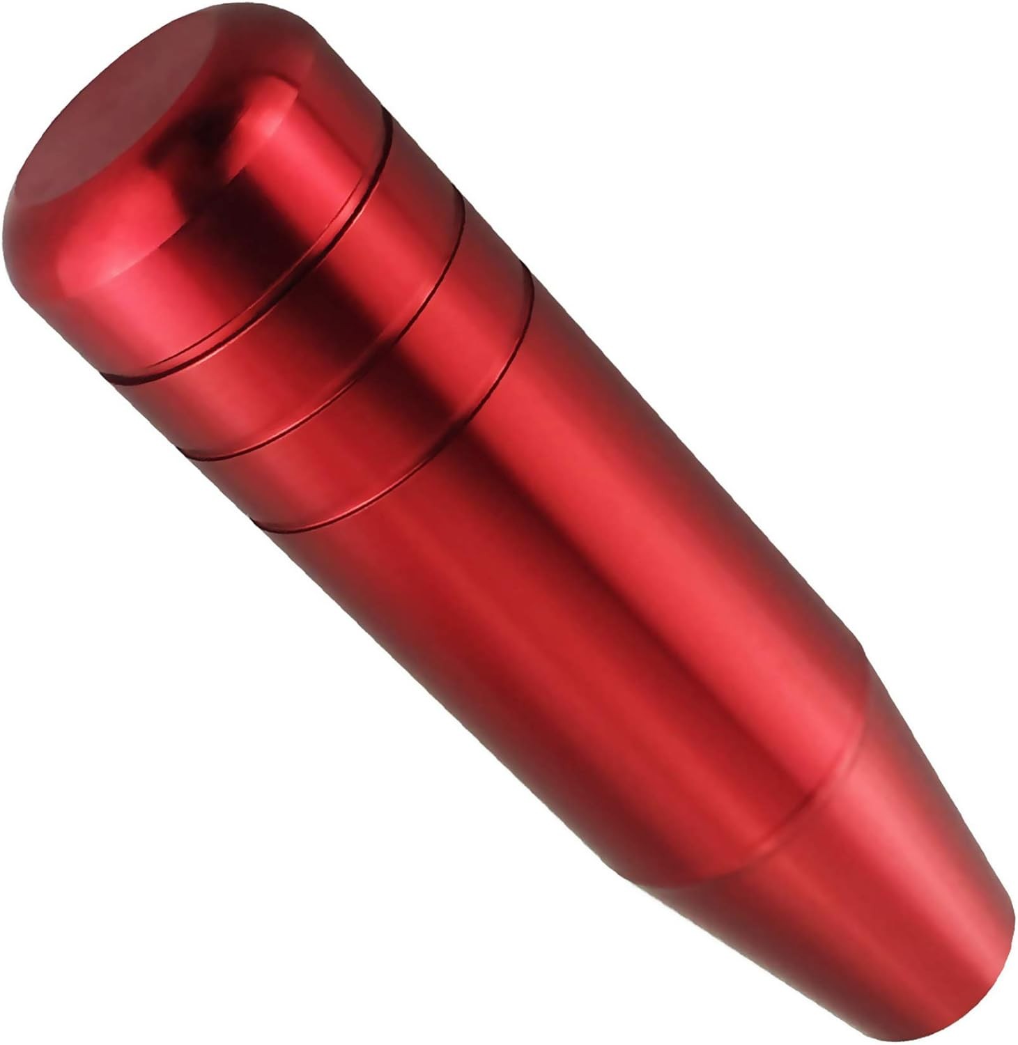 5″ Red Shift Knob, Aluminum Alloy Weighted Shifter Knobs Metal Gear Lever Stick