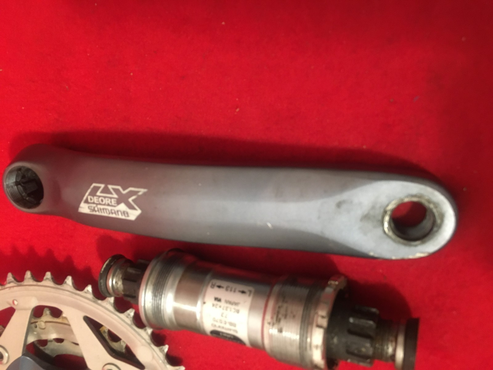 Shimano Deore LX FC-M571 175 Triple Crankset 22 / 32 / 44 Fits Cannondale Trek
