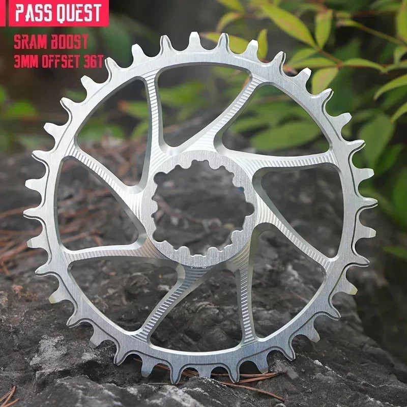 3mm Offset for Crankset Mountain Bicycle Narrow Wide Chainring 28-38T Chainwheel