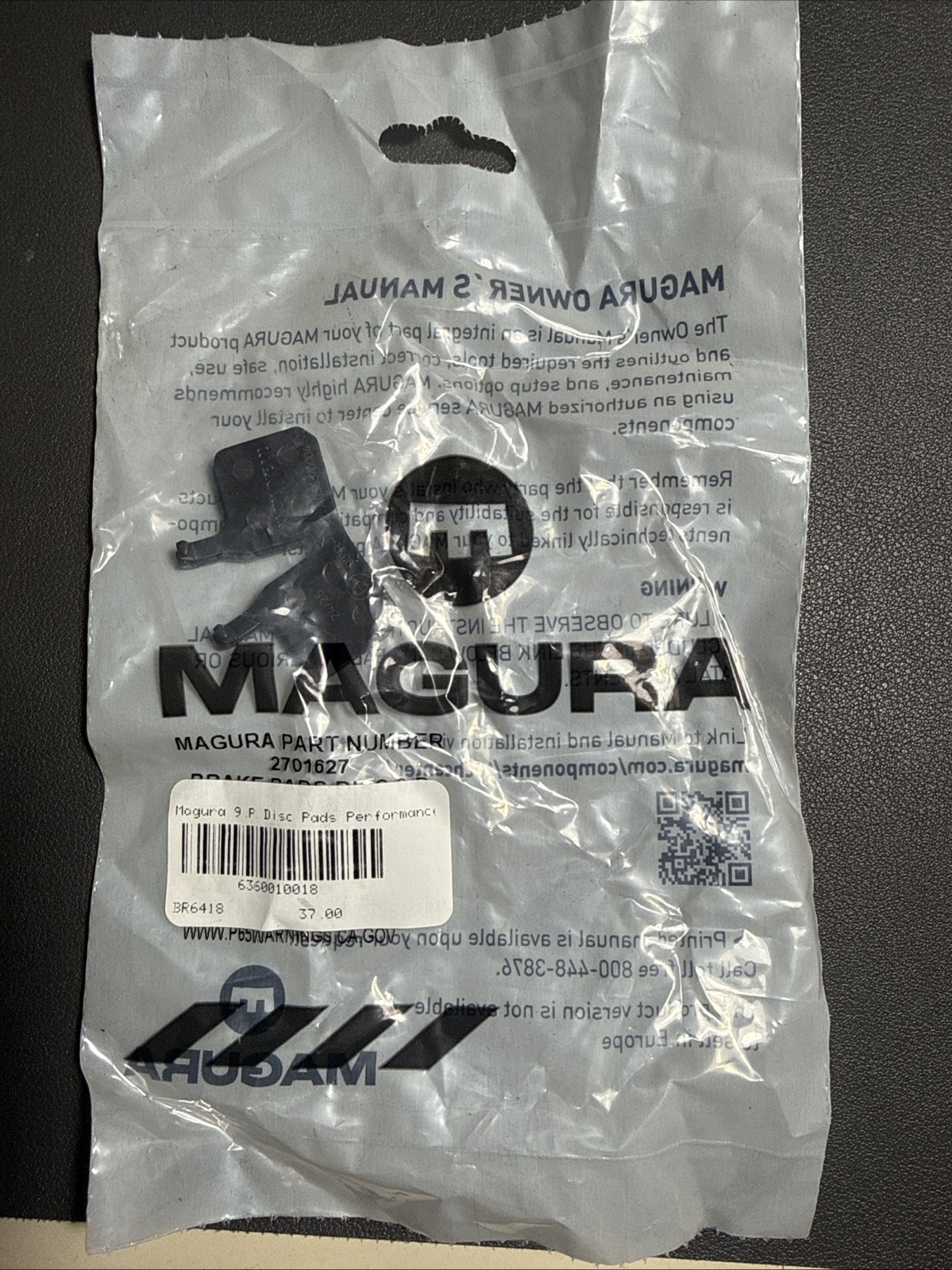 Magura 9.P Disc Brake Pads Performance Compound (PAIR)