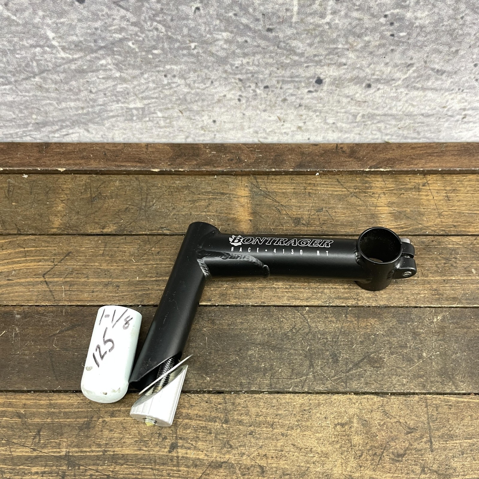 Vintage Bontrager Race 4130 HT Quill Stem NOS NEW 125mm 1-1/8 25.4mm CRMO